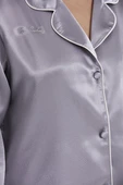 Pierre Cardin Saten Pijama Takımı 1200 Royal - 4