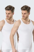 Türen Erkek Spor Atlet (2'li Paket) 131/Beyaz - 1
