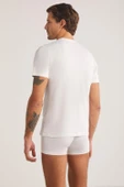 Kom James 2'li Modal Yuvarlak Yaka T-shirt - 3