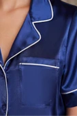 Pierre Cardin Kadın Saten Biyeli Pijama Takımı Laci 1205 - 3