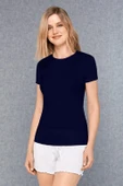 Doreanse Kadın Micromodal Yuvarlak Yaka Kısa Kollu T Shirt 9394 Laci - 1