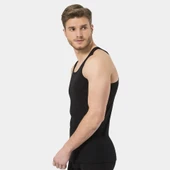 Türen Erkek Spor Atlet (2'li Paket) 131/Siyah - 4
