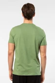 Cacharel Erkek Bisiklet Yaka T-shirt 2169/Yeşil - 6