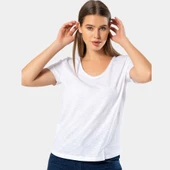 Wtshirt Kadın Tişört Parıs Paris/Beyaz - 3