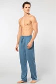 Cacharel Modal Pijama Tek Alt 2171/İndigo - 1