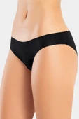Türen Kadın Lazer Kesim Pamuklu Bikini Külot 907/Siyah - 5