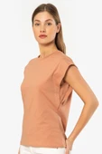Türen Kadın Vatka Görünümlü T-shirt 3401/Somon - 7