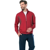 Pierre Cardin 7000 Erkek Eşofman Takım Bordo - 5