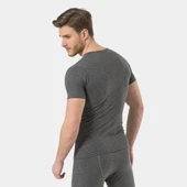 Türen Termal V Yaka Kısa Kol (Unisex) 191/Gri - 3