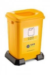 Sıfır Atık Geri Dönüşüm Atık Kovası Plastik Atık 50 Lt - 1