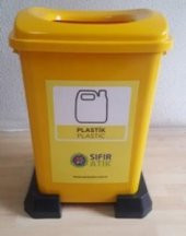Sıfır Atık Geri Dönüşüm Atık Kovası Plastik Atık 50 Lt - 2