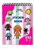 Deren Sticker Defteri 11X16CM 8 Sayfa Bebek Giydirme - 1