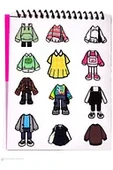 Deren Sticker Defteri 11X16CM 8 Sayfa Bebek Giydirme - 3