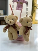 Ayıcık Anahtarlık Araba Anahtarlığı Hediyelik Çanta Süsü KAHVERENGİ 1 ADET - 2