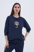 Trend Kadın Eğlenceli Ve Şık Sweatshirt - 4