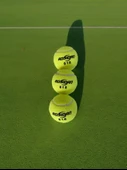 Antrenman Tenis Topu Pro Tenis Maç Topu 3 Adet - 1