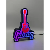 Gibson Elektro Gitar Led Masa Lambası thumbnail 2