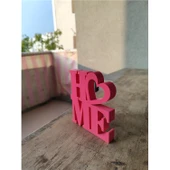 Home Love Yazılı Kalpli Dekoratif Biblo thumbnail 2