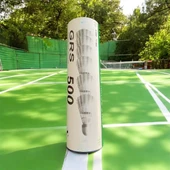 6 Adet Yüksek Kaliteli Badminton Topu Mantar Başlı Badminton Top Seti - 1