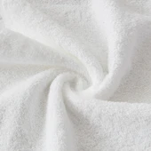 10 ADET Otel Havlusu Pamuklu 70x140cm Yüksek Kaliteli Beyaz Banyo Havlusu 400gr Havlu - 3
