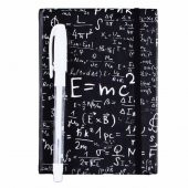 Albert Einstein Set Kalem Defter Puf Yastık Kupa Fanus Biblo - 3