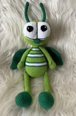Afacan Çekirge Amigurumi Organik Oyuncak - 2