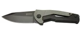 DpxGear Sugga 915B GRN Siyah Kamp / Outdoor Çakı 17,5cm - Yarı Otomatik, Kemerlikli, Kutulu - 1