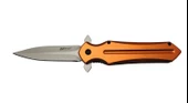 4222 Turuncu Kamp Çakı 21cm- Yarı Otomatik, Kemerlikli - 1
