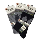 Club Lamswool Yün Erkek Kışlık Çorap 3 Adet - 1