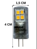 (2 Adet) Osram 2,6W (28W) 2700K (Sarı Işık) G4 Duylu Led Kapsül Ampul thumbnail 3
