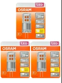 (3 Adet) Osram 2,6W (28W) 2700K (Sarı Işık) G4 Duylu Led Kapsül Ampul thumbnail 1