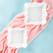 Porsima Porselen 2li Sunumluk Kase Mini Kahvaltılık Şekerlik Reçellik Sosluk Çerezlik Kase Seti 119x21 Cm - 3