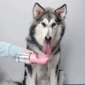 Taşınabilir Evcil Hayvan Suluğu Seyahat Kabı Kilitlenebilen Su Sızdırmaz Kap 350 Ml thumbnail 7