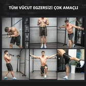 11 Parça Lateks Egzersiz Bandı Çekme Halatı Egzersiz Seti - 3