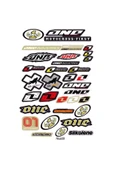 PROMOT SPONSOR ÇOKLU EKİPMAN KASK MOTORSİKLET STİCKER SETİ 07 - 1