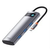 BASEUS B00030708811-00 TYPE-C TO 4K HDMI/USB 3.0/+ 7IN1 ÇEVIRICI HUB - 1