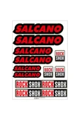 PROMOT SALCANO BİSİKLET KADRO STİCKER SETİ 01 - 1