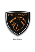 PROMOT PEUGEOT 3D DAMLA 2 Lİ STİCKER LOGO 5 - 1