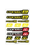 PROMOT CORELLİ BİSİKLET KADRO STİCKER SETİ 02 - 1