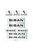 PROMOT BİSAN BİSİKLET KADRO STİCKER SETİ 02 - 1