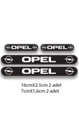 PROMOT OPEL 3D DAMLA 4'LÜ OTO STİCKER SET 2 - 1