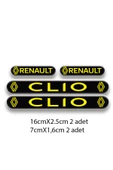 PROMOT CLİO 3D DAMLA 4'LÜ OTO STİCKER SET 2 - 1