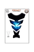 PROMOT MOTORSİKLET 3D ÜNİVERSAL TANK PAD  041 - 1