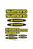 PROMOT SHIMANO BİSİKLET KADRO STİCKER SETİ 01 - 1