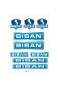 PROMOT BİSAN BİSİKLET KADRO STİCKER SETİ 03 - 1