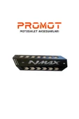 PROMOT YAMAHA NMAX EGZOZ KORUMA DEMİRİ 2021 UYUMLU - 1