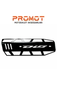 PROMOT HONDA DİO EGZOZ KORUMA DEMİRİ TÜM MODELLERE UYUMLU - 1