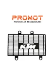 PROMOT KTM DUKE 200/390 RADYATÖR KORUMA 2017-2023 UYUMLU - 1