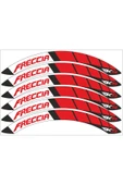 PROMOT RKS FRECCİA 150 JANT KAPLAMA JANT ŞERİDİ FRECCİA KIRMIZI RENK STİCKER  Uyumlu thumbnail 1
