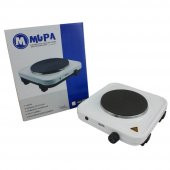 MUPA TERMOSTATLI TEKLİ ELEKTRİKLİ OCAK 1000W - 1